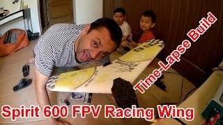 Spirit 600 Mini FPV Flying Wing Time-Lapse Build
