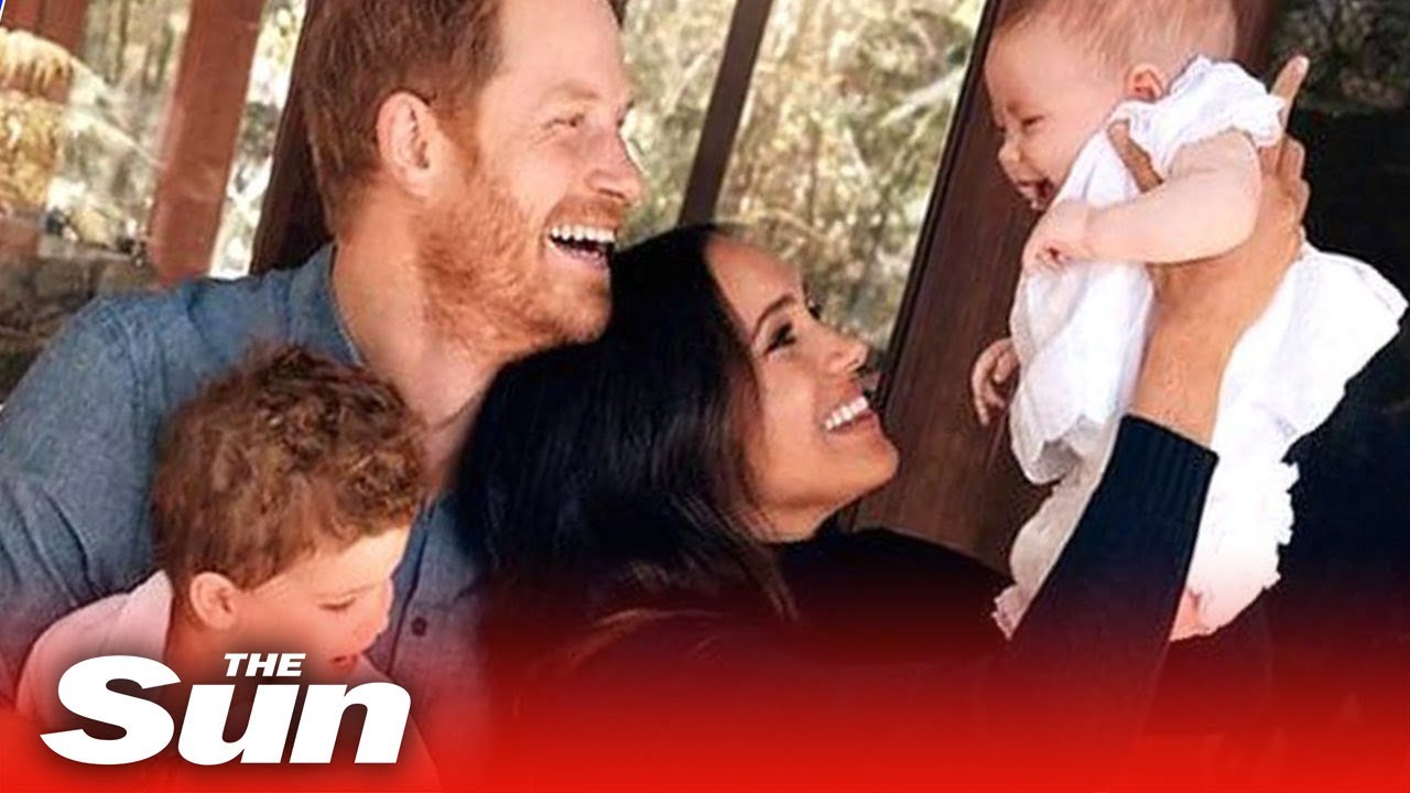 Meghan Markle & Prince Harry reveal first glimpse of Lilibet on Christmas card with Archie