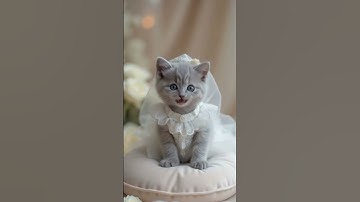 Thumbnail of Cute kitten sing 🎤