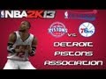 NBA 2K13 Association Mode Detroit Pistons Another Game 7 Y2R3G7 EP29 