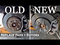 Ford F-150 Front Brake Pad and Rotor Replacement 2015 - 2019 - DIY HOW-TO | Hand tools only
