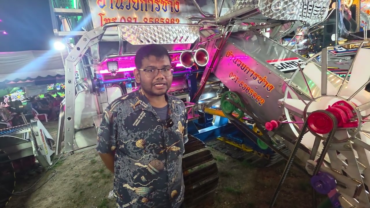 รถเกี่ยวอำนวยการช่าง2026. พระธาตุนาดูน. งดงาม แข็งแรง สุดจัดปลัดบอก.