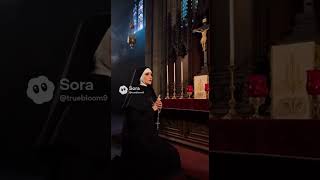 Victorian Gothic Nun @prayer🖤✨️🙏🕯 #gothic #goth #victoriangoth #gothicnun #gothstyle