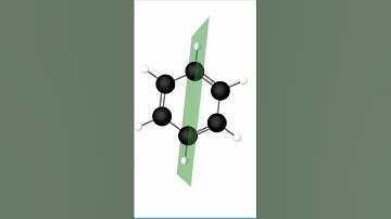 Plane of symmetry in benzene ring. #jee #neet2024 #iit #cet #neet
