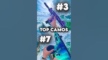 TOP 10 CAMOS in CODM 🔥