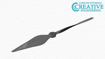 Solidworks tutorials. Propeller in Solidworks