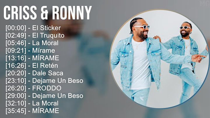 Criss & Ronny 2024 MIX Nuevas Canciones - El Sticker, El Truquito, La Moral, Mírame
