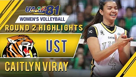 Best of Caitlyn Viray | UST | UAAP 81 WV Round 2