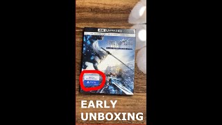 Final Fantasy 7 Advent Children 4K(PS5) UNBOXING!!!!!!