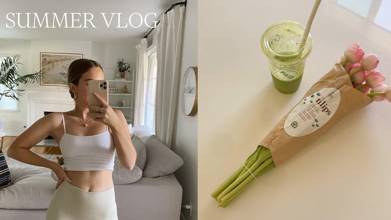 VLOG: Summer clothing haul, grocery shopping + more!