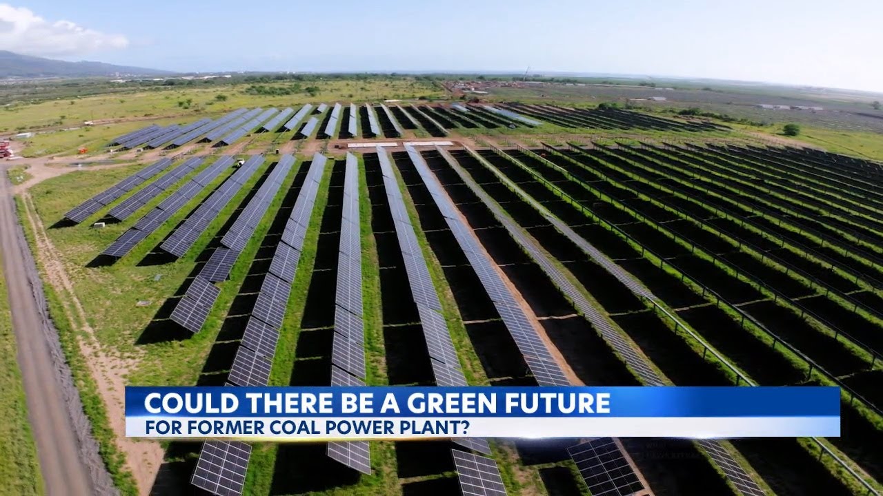 Hawaii's last coal power plant looking into green alternatives YouTube