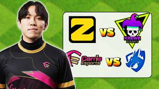 Zoos Esports, Carrie Esports  and more Clash of Clans