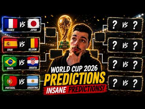 My World Cup 2026 Predictions!🔥🏆