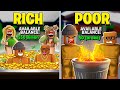 2 Player RICH to POOR in Roblox Brookhaven..