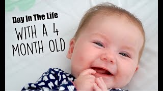 Follow Me Around Vlog!! | Day in the Life with a 4 Month Old!