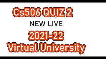 CS506 Quiz2 live attempt