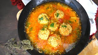 Romanian Traditional Meatball Soup Recipe Grannys Kitchen Recipes Ciorbă De Perișoare