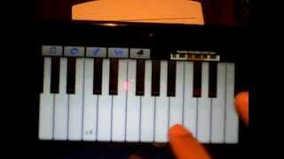 First impression review of the Piano Melody Pro app for Android (on-camera demonstration) screenshot 1