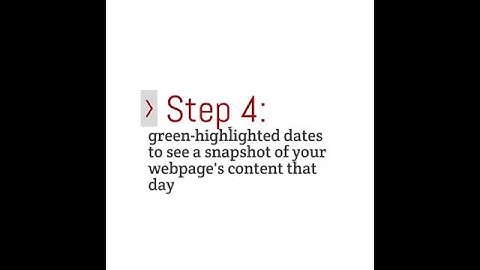 Rebuild your lost website with the Way Back Machine