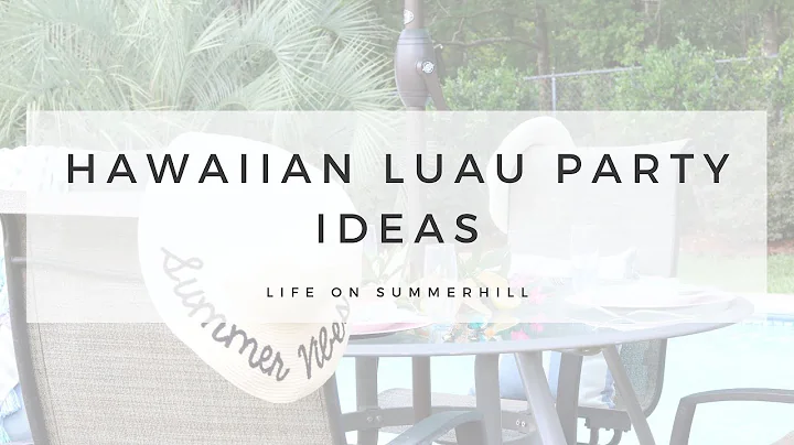 HAWAIIAN LUAU PARTY IDEAS