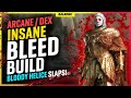 Elden ring  insane bleed build  bloddy helice slaps