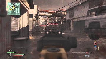MW3: My 2nd M.O.A.B w/ MP7 Rapid Fire/Silencer