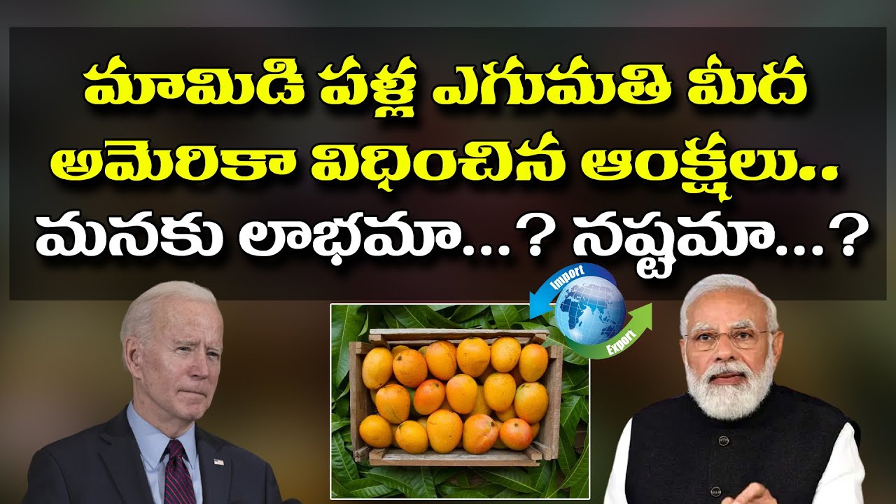 India to export mangoes to US; import cherries, pork Nationalist Hub