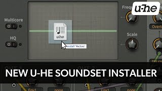 New u-he Soundset Installer