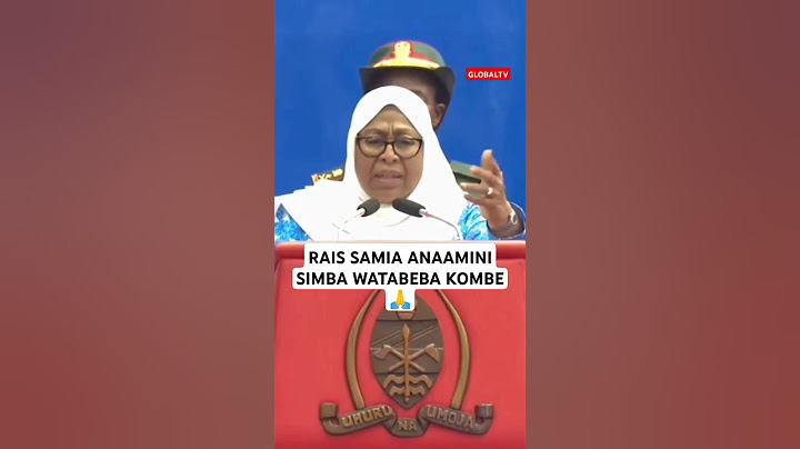 ♥️RAIS SAMIA ANAAMINI SIMBA WATABEBA KOMBE🦁🔥🙏 #globaltv #breaking #shortsvideo #viralvideo #simbasc