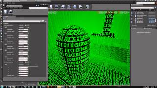 UE4 Full Scene Matrix Effect