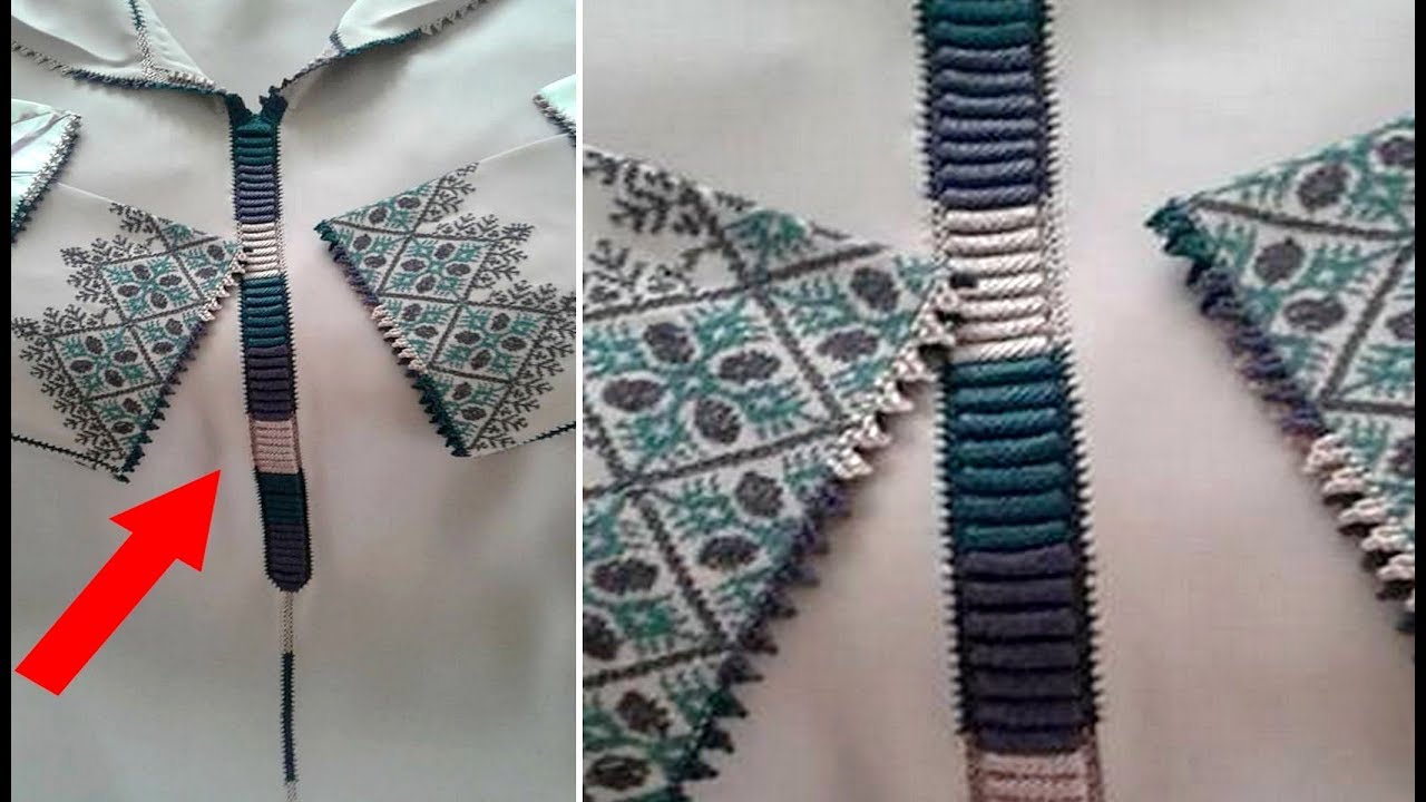 موديل خفيف ديال العيد بالراندة على نص الطوق  - تطبيق ام عمران - randa