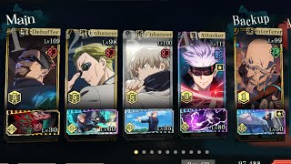[Illusory Tower Floor 33] JJK Phantom Parade | F2P | Easy | 4 Turns requested by kaly0942