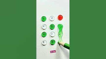 Làm sao để vẽ một đường thẳng nối các số theo đúng thứ tự?🤔#games #funny #maths#quiz#drawing#shorts