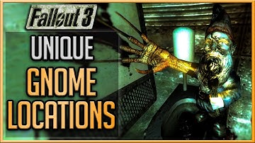 Fallout 3 - All Unique Secret Gnome Locations