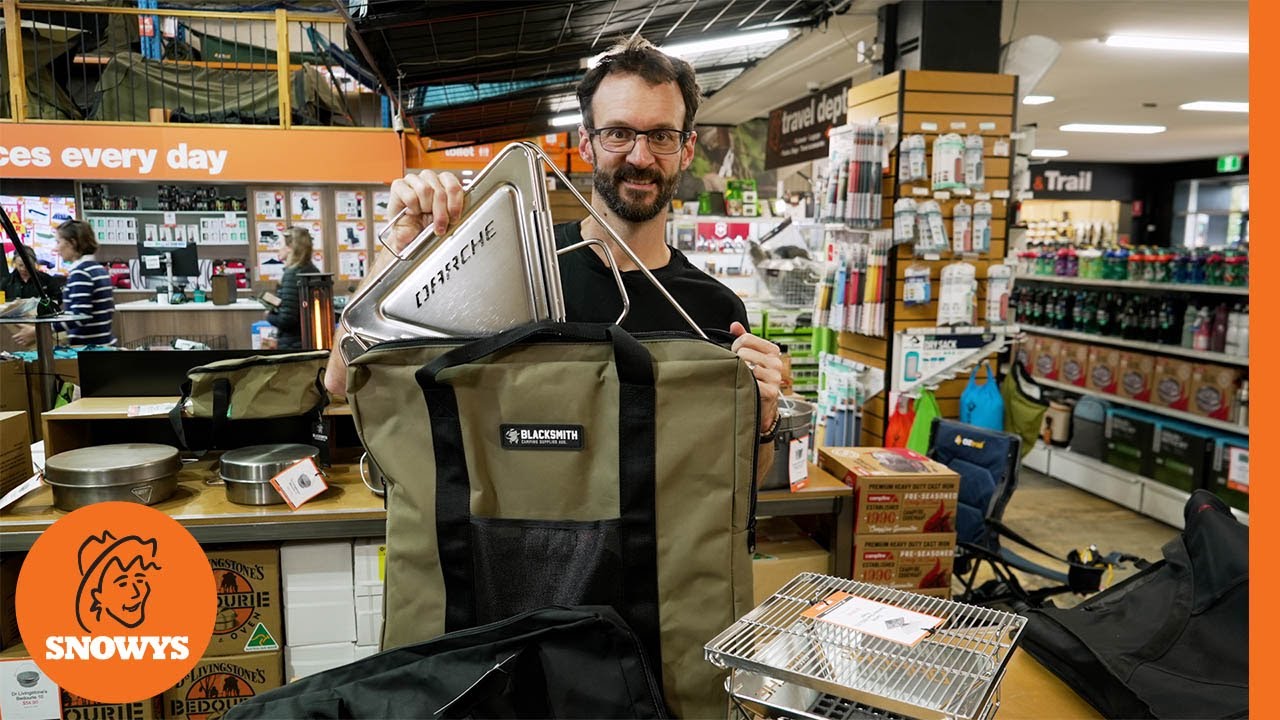 Blacksmith Camping Supplies Australian Made Firepit Bag Get All Camping