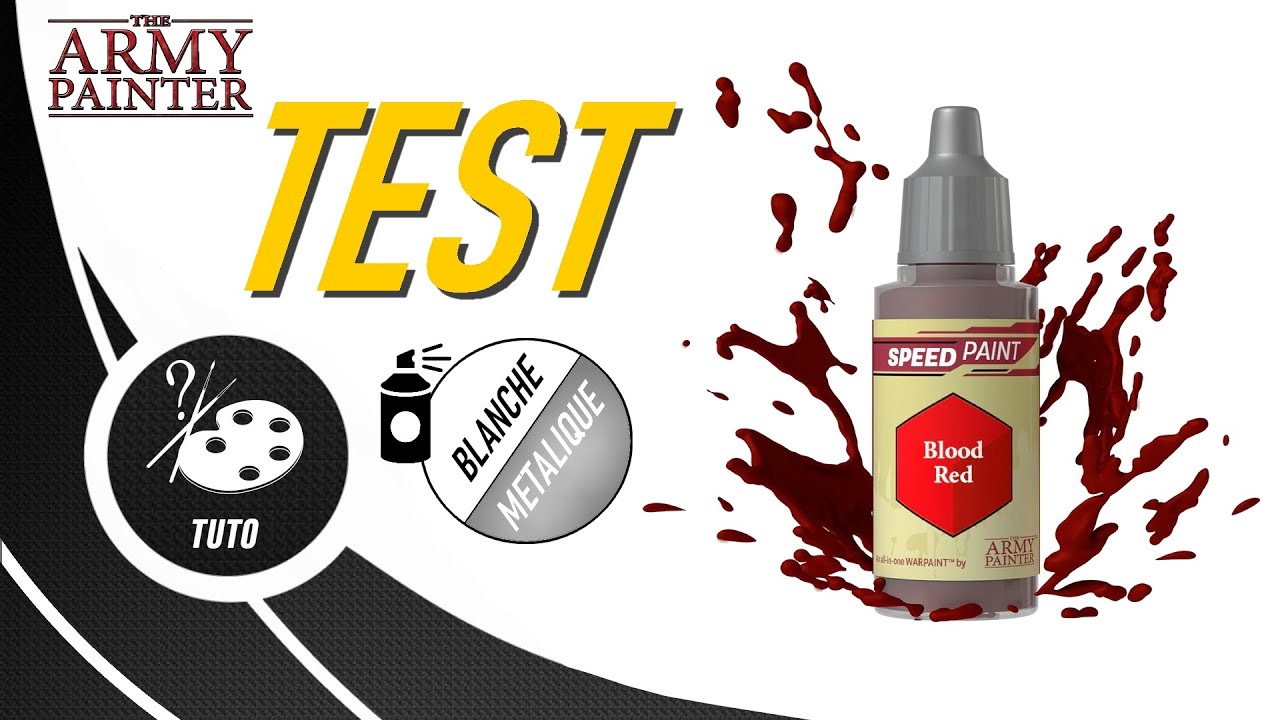 Test Blood Red - Speedpaint ARMY PAINTER