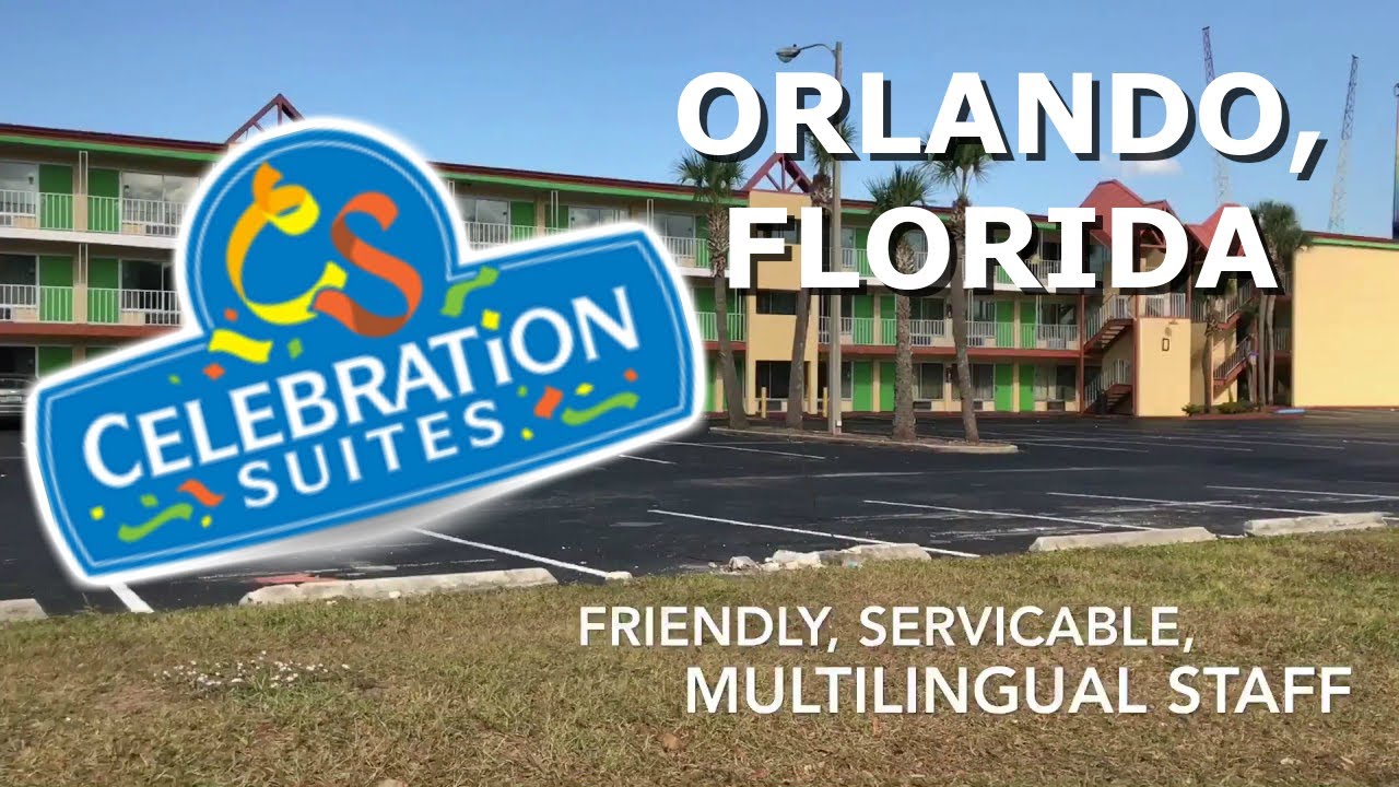 Room Tour of Celebration Suites in Kissimmee, FL (Bldg S Room 1480
