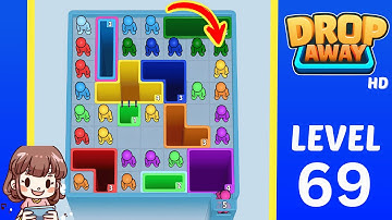 Drop Away Level 69 Solution Walkthrough