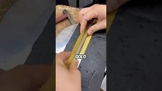 She Turned a SOLID Gold Bar Into a Straw… Then Did THIS 😳