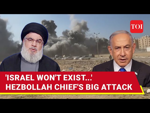 Hezbollah Chief's Big Attack On Muslim Leaders Over Israel Normalisation; 'Treacherous Monsters...' class=