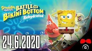 Houbový Bob Čtvercokalhoťák: Bitva o Zátiší Bikin Rehydratrováno | #1 | 2/4 | 24.6.2020 | #Agraelus screenshot 5