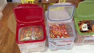 LocknLock XL Flip Top Storage Bin with Wheels on QVC screenshot 4