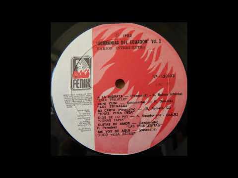 PASACALLE: A LA INGRATA- LALO TRUJILLO- AUDIO ORIGINAL DE DISCO DE VINYL (1982). www.discosfenix.com