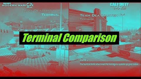 MW3 vs MW2 Terminal Comparison (2019)