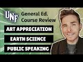 UNF General Ed. Courses Review | Art Appreciation, Earth Science, Public Speaking