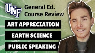UNF General Ed. Courses Review | Art Appreciation, Earth Science, Public Speaking