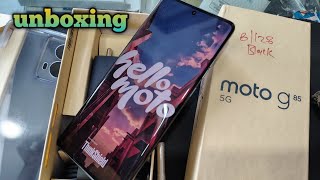 Motorola G85 Unboxing , 5G New Model Hello Moto