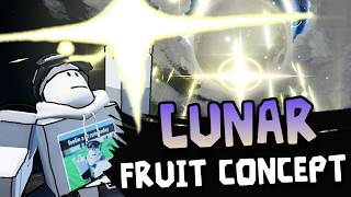 LUNAR FRUIT Concept Trailer + Showcase | Blox Fruits Contest Submission