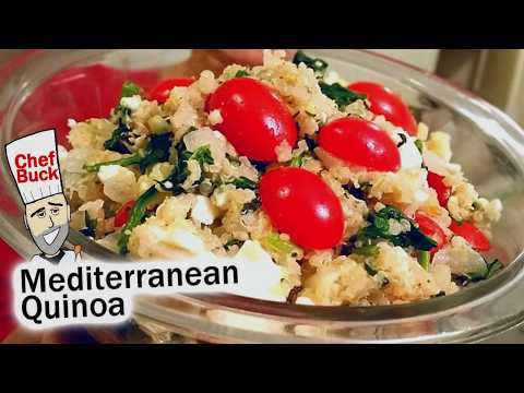 Best Quinoa Recipe - Mediterranean Quinoa Salad