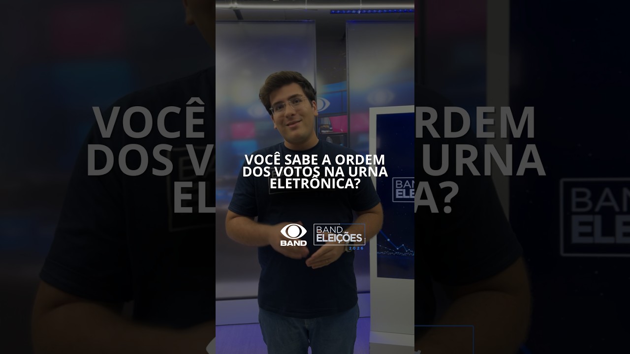 Você sabe a ordem dos votos na urna eletrônica?